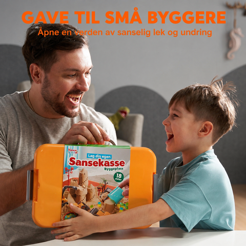 ByggeMoro™ – Sensorisk byggesand for barn