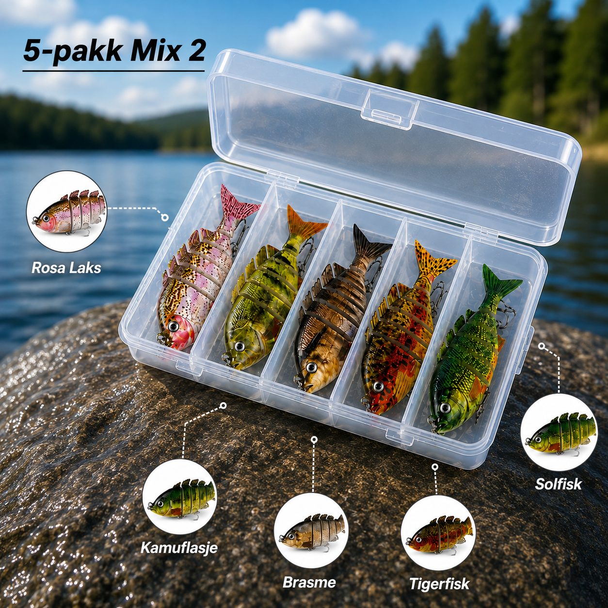 PredatorFlex™ – Naturtro Ledd Sluk