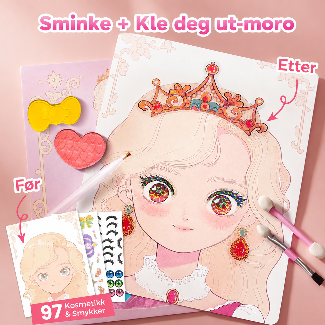 Princess glam™ – Kreativt hobbysett