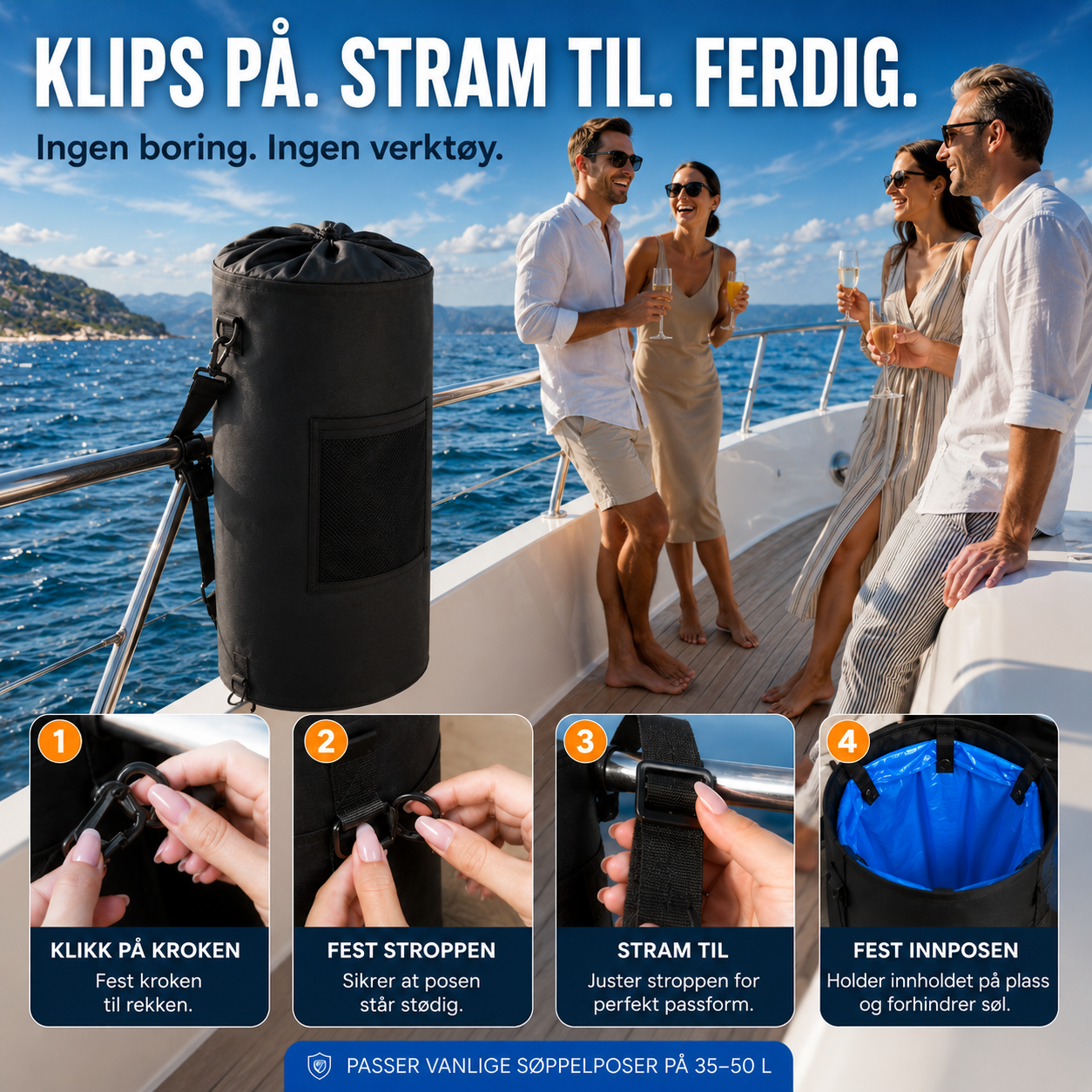 Eikvar Båtsøppelkurv™