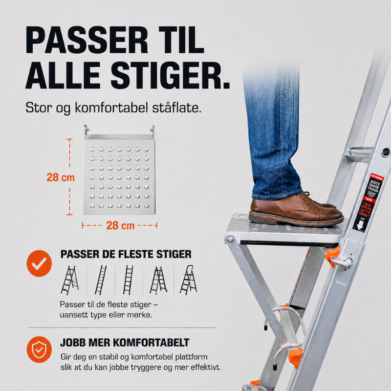 Eikvar TakMate™ – Stabiliserer stigen og beskytter takrennen