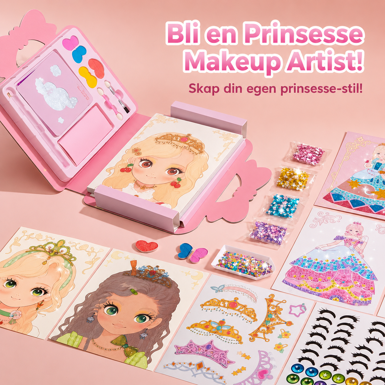 Princess glam™ – Kreativt hobbysett