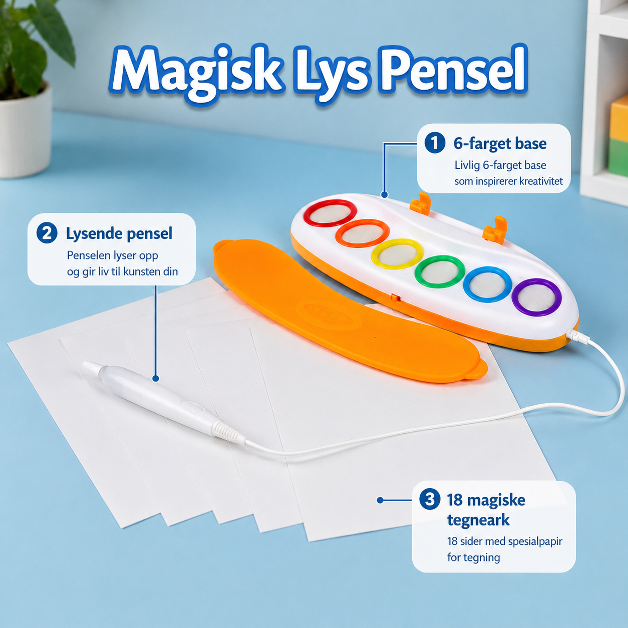 MagicDraw™ – Tegn & Mal Uten Søl