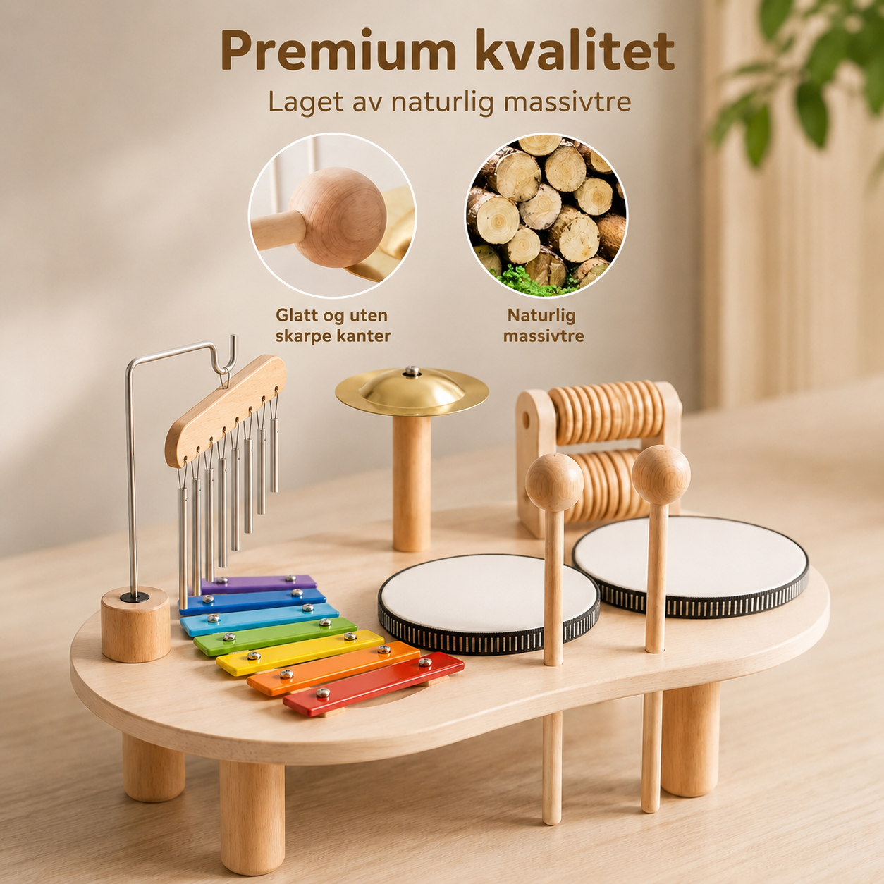 MusikkGlede™ – Mitt første instrumentsett (Årets gave)