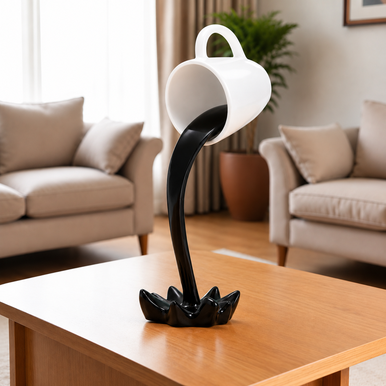 FlowCup™ 3D Bordskulptur