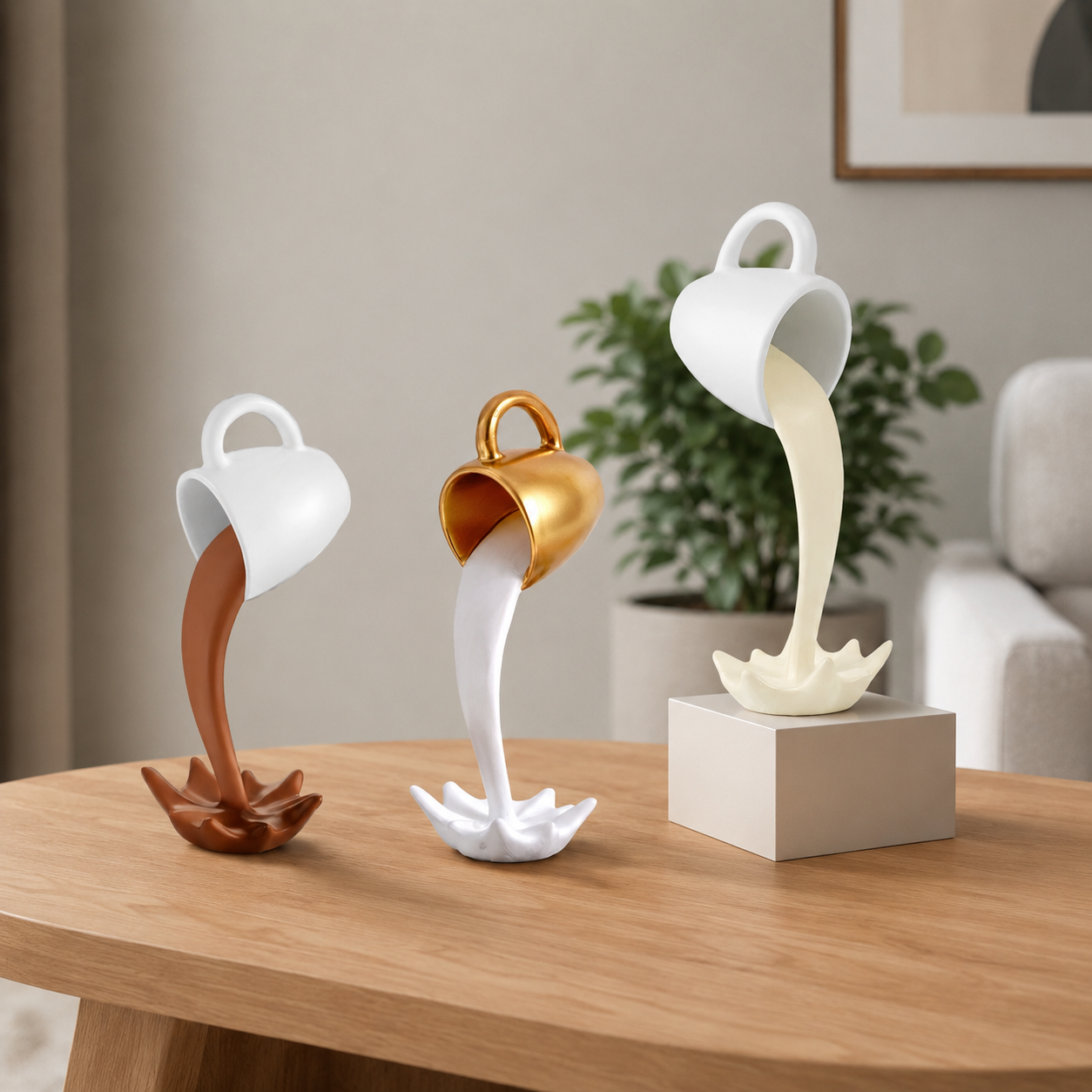 FlowCup™ 3D Bordskulptur