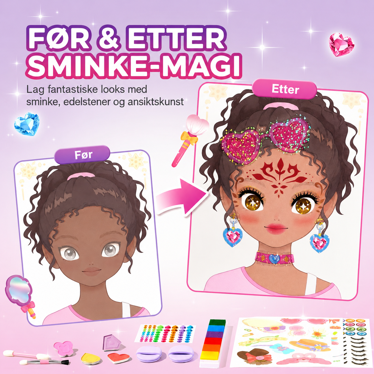 Princess glam™ – Kreativt hobbysett