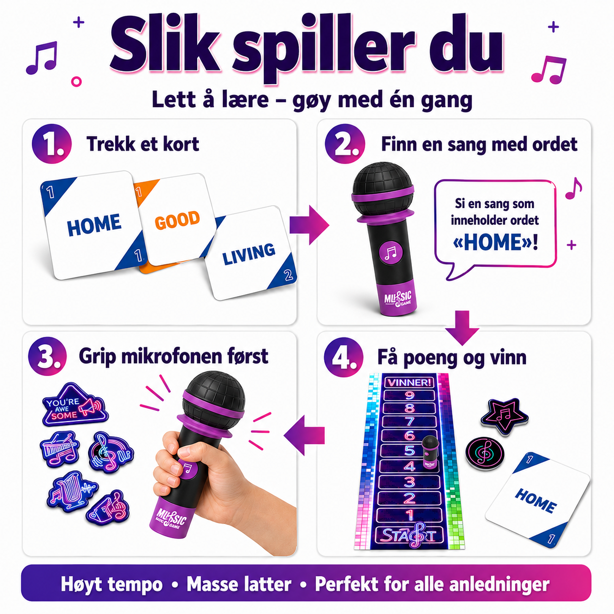 Music Mic Game  – Spillet som får alle til å synge 🎤
