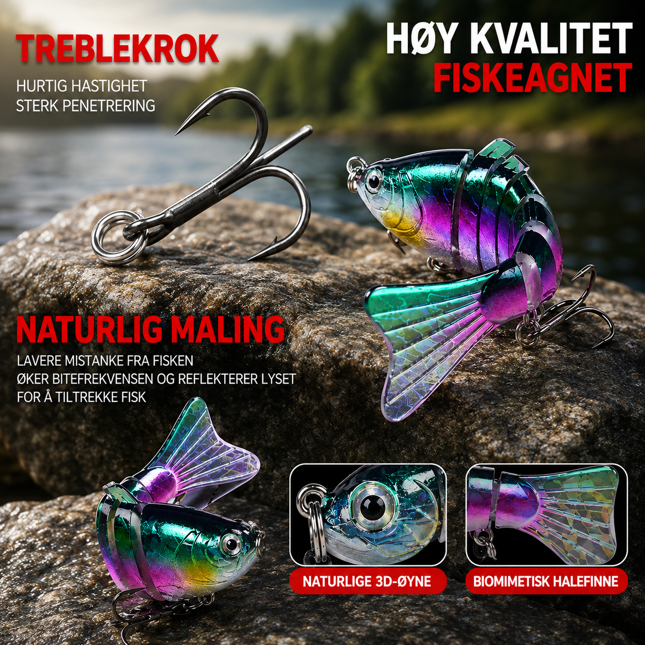 PredatorFlex™ – Naturtro Ledd Sluk