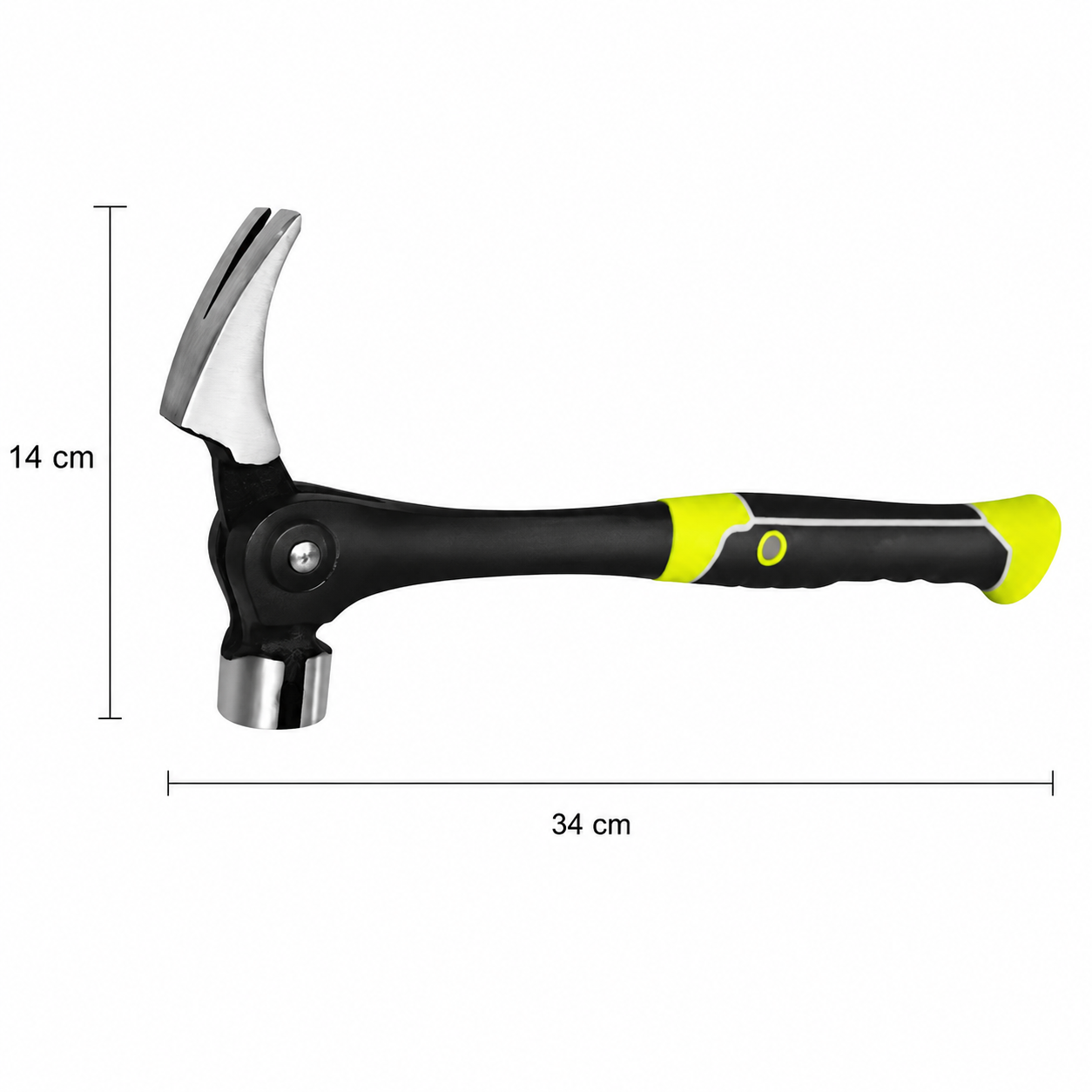Eikvar KraftHammer™ – Klofthammer med magnetisk spikerholder